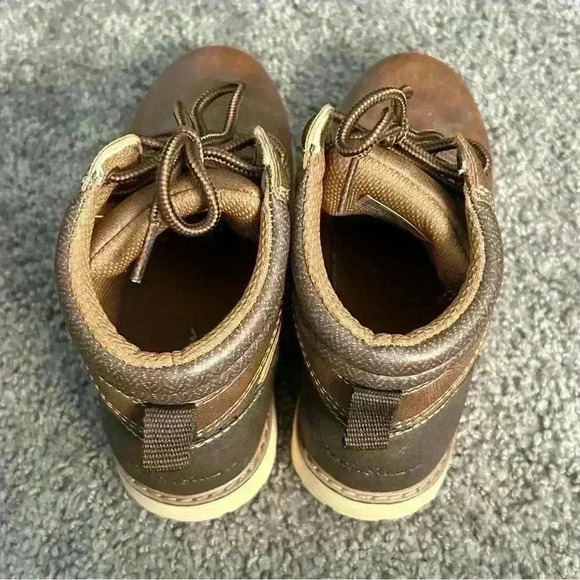 Eddie Bauer Boys Front Lace Up Boots Size 2 - Picture 4 of 5